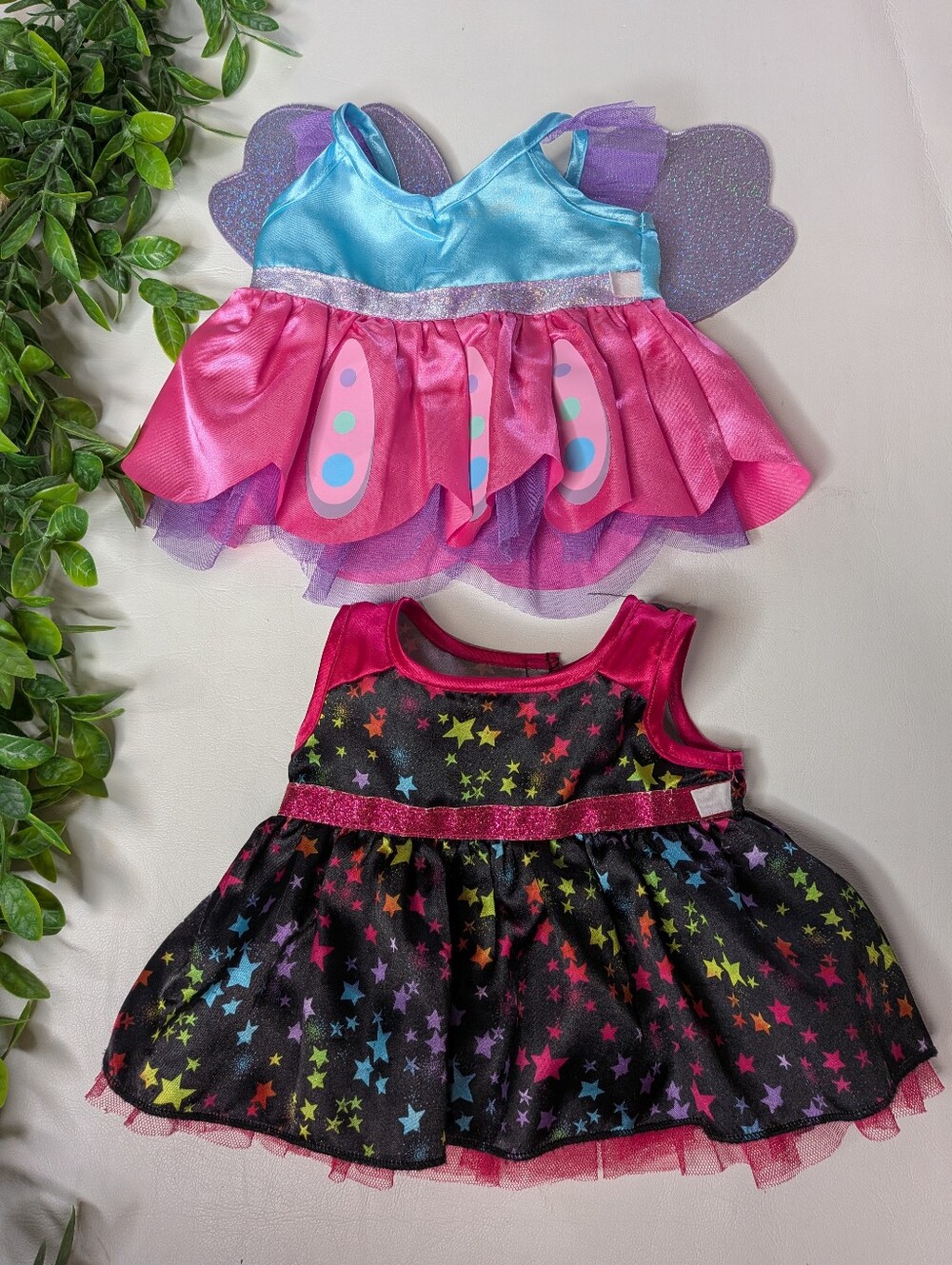Build A Bear Dress Bundle Fairy Stars Butterfly Party Dress